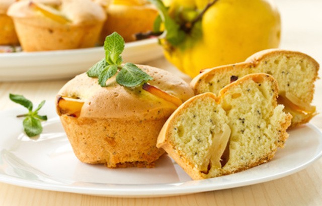 Muffins with quince