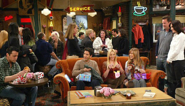 Friends e a famosa cafeteria Central Perk